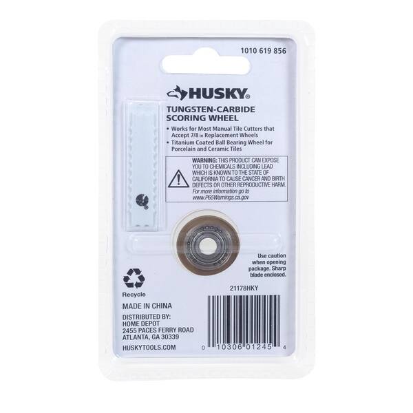 Husky 7/8 in. Titanium Coated Replacement Scoring Wheel for