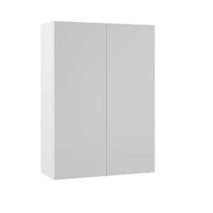 Designer Series Edgeley Assembled 30x42x12 in. Wall Kitchen Cabinet in White