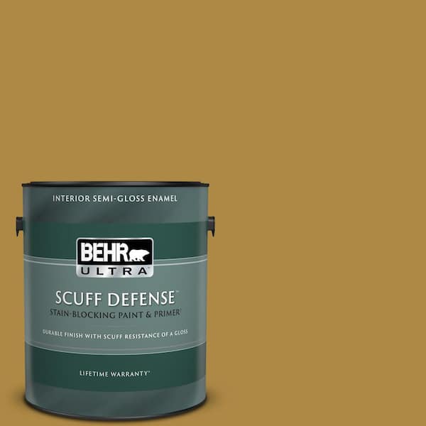 BEHR ULTRA 1 gal. #M300-6 Indian Spice Extra Durable Semi-Gloss Enamel Interior Paint & Primer