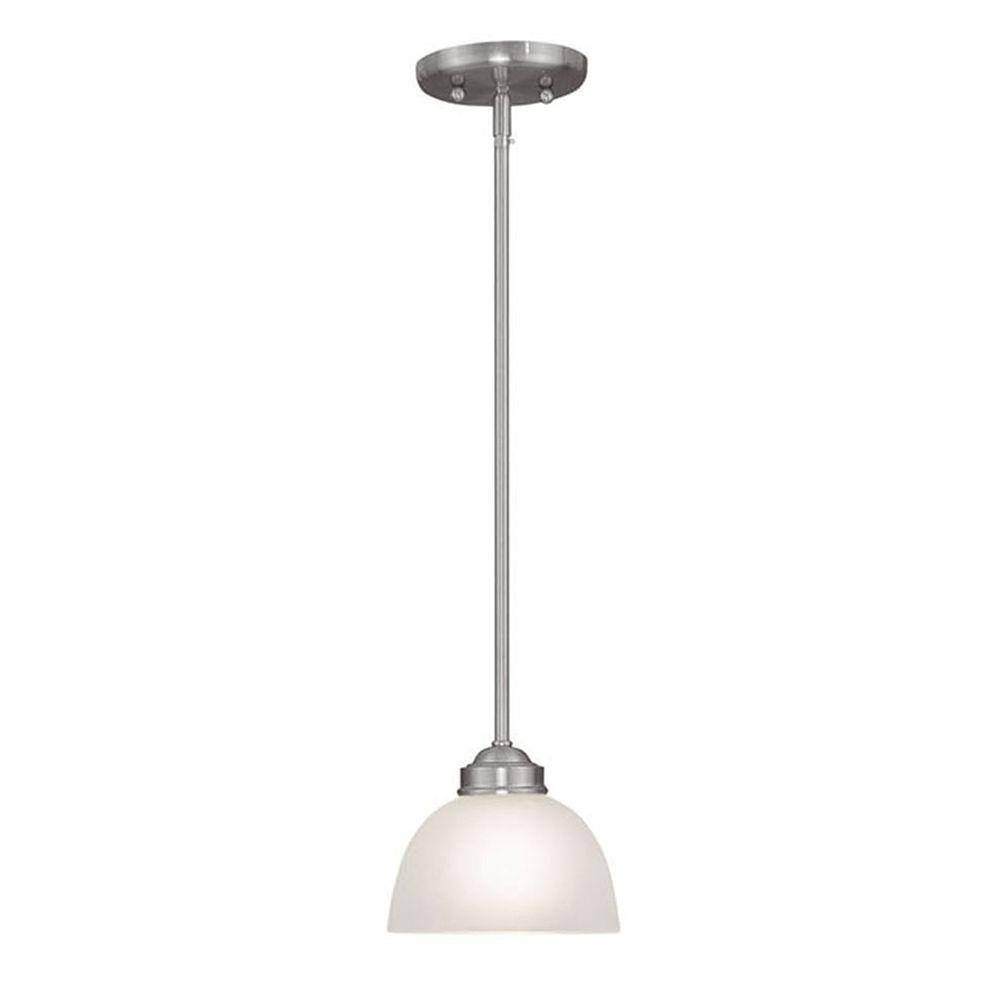 Somerset Sleek Contemporary Mini Pendant Light in Brushed Nickel