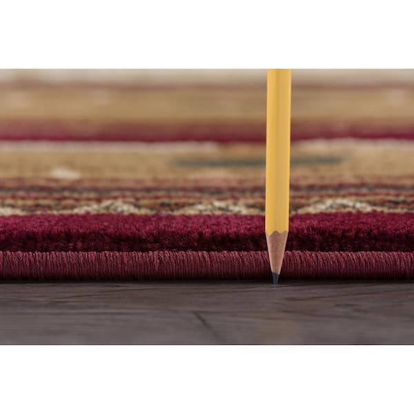 Nature Lodge Brown 4 ft. x 6 ft. Indoor Area Rug