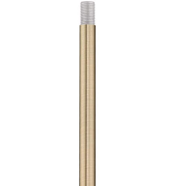 Livex Lighting Antique Brass 12" Length Rod Extension Stems