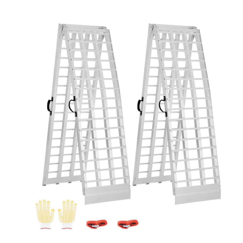 2000 lbs. Aluminum Ramps 2-Pieces Heavy-Duty Loading Ramps with Handles price history on PriceWatchPro