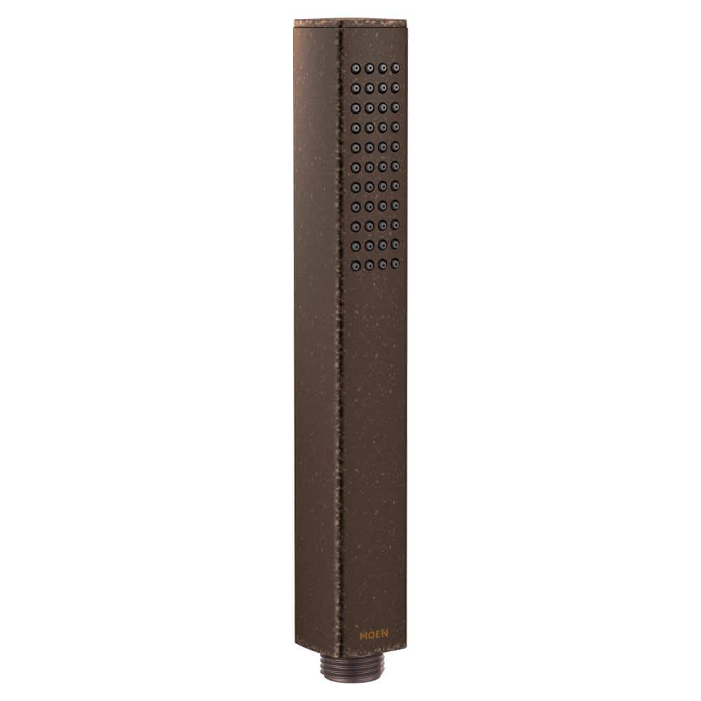 1-Spray Patterns 1.125 in. Wall Mount Modern Rectangular Replacement Handheld Shower Head in Oil Rubbed Bronze price history on PriceWatchPro
