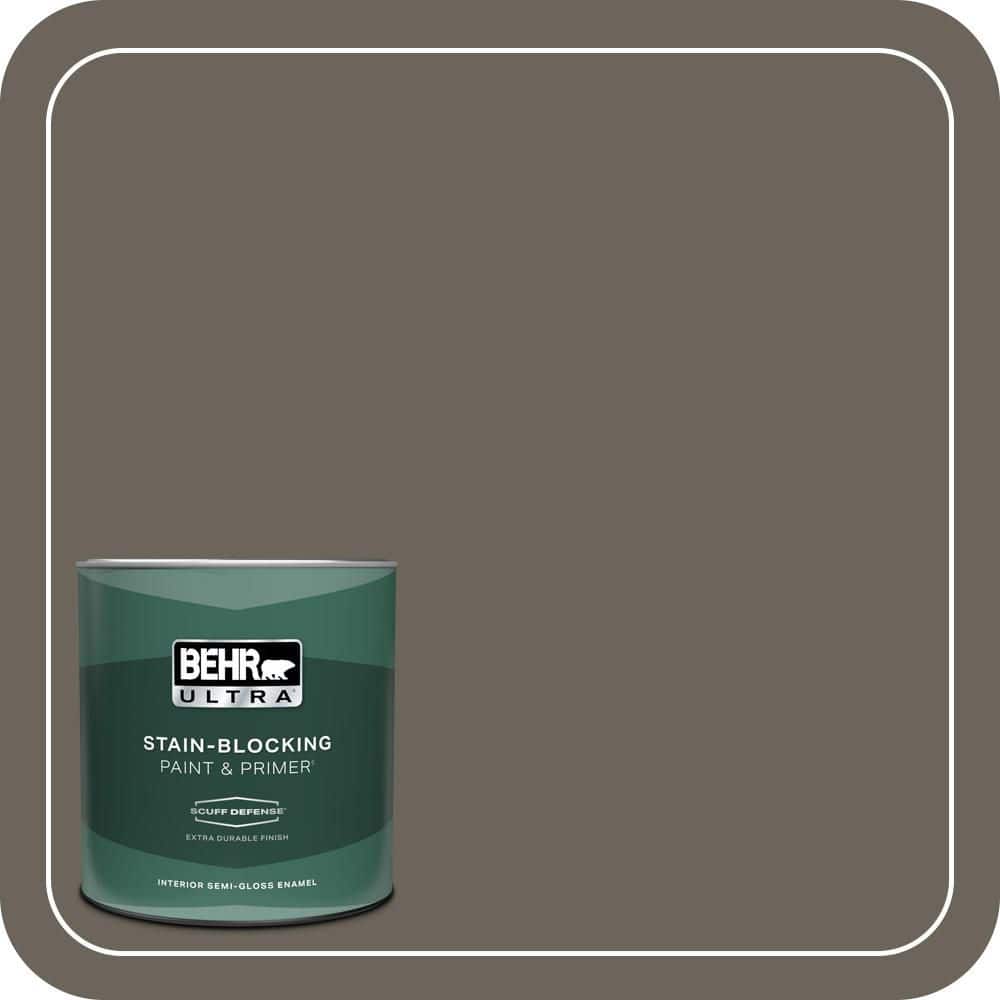 1 qt. #N360-6 Patio Stone Extra Durable Semi-Gloss Enamel Interior Paint & Primer price history on PriceWatchPro