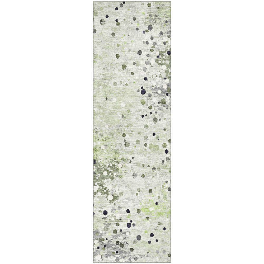 Mayfield Premium Machine Washable Abstract AMF2007 Aloe 2 ft. x 7 ft. Runner Rug price history on PriceWatchPro