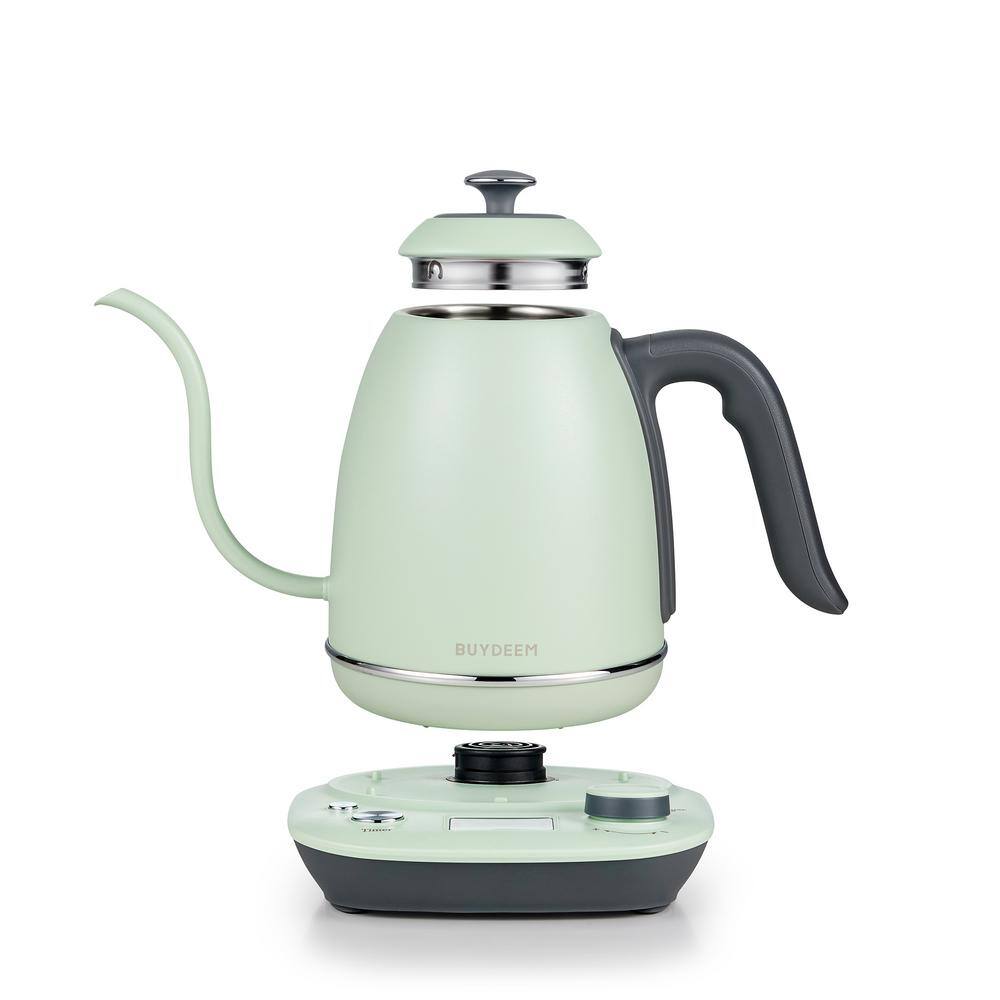 BUYDEEM Electric PuorOver Gooseneck Kettle 0.8L 304 Food Grade