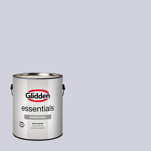 Glidden Essentials 1 gal. PPG1169-3 Glacier Pearl Semi-Gloss Interior Paint