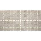 Severino Cenere Fog Matte 12 in. x 12 in. Glazed Ceramic Octagon and Dot Mosaic Tile (10 sq. ft./Case)