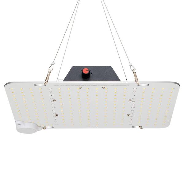 ELECWISH 11.8 in. 110-Watt Silver Full Spectrum LED Plant Grow Light Fixture, 4000K Daylight