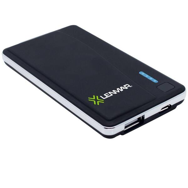 Lenmar 2400 mAh Portable Power Pack with 1 USB for Mobile Phones