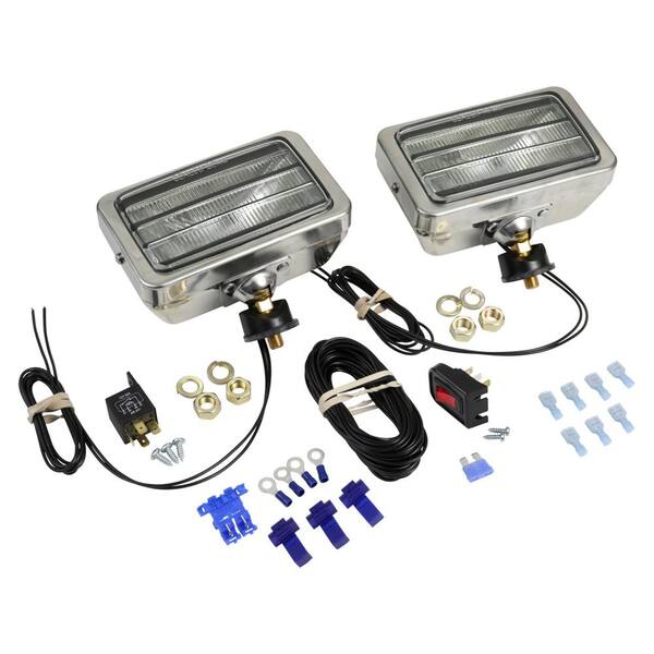 Unbranded Per-Lux Fog and Driving Light - 500 Series, Pair Pack (Retail Packaging)