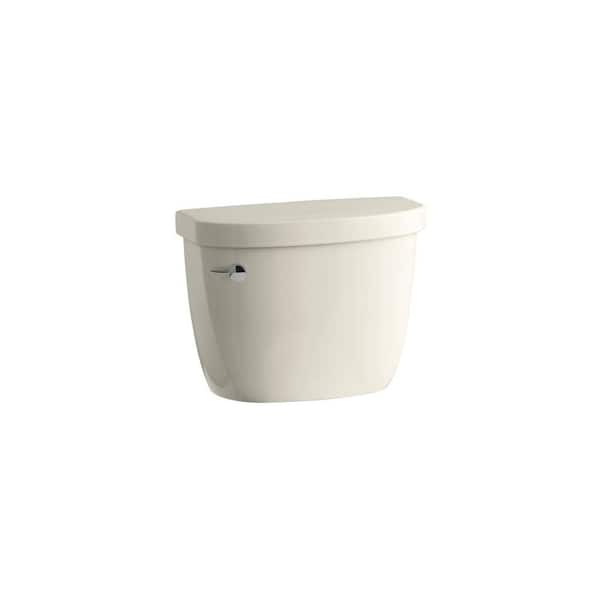 KOHLER Cimarron 1.6 GPF Single Flush Toilet Tank Only with AquaPiston Flushing Technology in Almond