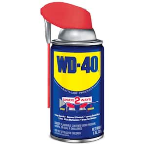8 oz. Original WD-40 Formula, Multi-Purpose Lubricant Spray with Smart Straw (6-Pack)