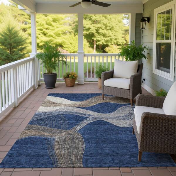 Addison Rugs Chantille Machine Washable Indoor/Outdoor Abstract