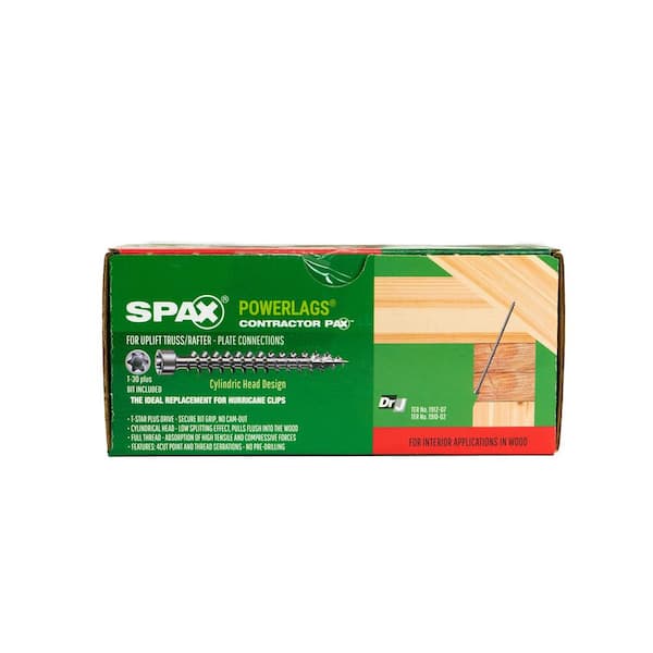 SPAX #14x6-1/4 in. Interior Cylindric Head Structural Wood Truss