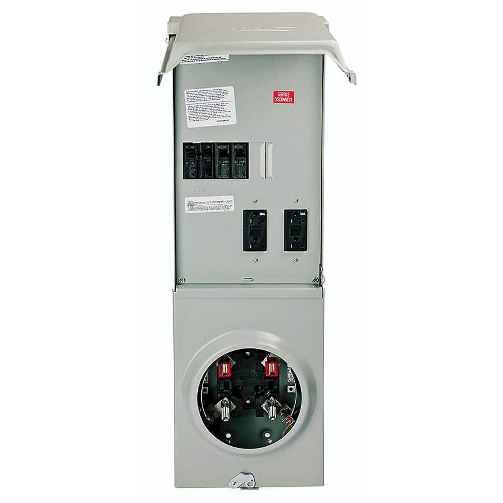 100 Amp 3-Space 6-Circuit Main Breaker Underground Ringless Metered Temporary Power Panel (R111MBC010U) price history on PriceWatchPro