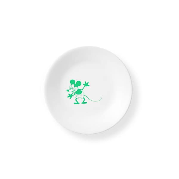 Corelle Disney Mickey Mouse-The True Original 8.5 Salad Lunch Plates, 8 Pack (Disney Mickey Mouse - The True Original)