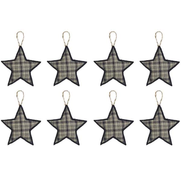 My Country 3.5 in. W Navy Star Patriotic Bowl Filler Ornament (8-Pack)