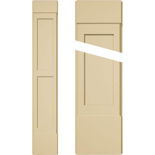 Ekena Millwork 2 in. D x 12 in. W x 72 in. L Primed Polyurethane Pilaster (1- Pack)