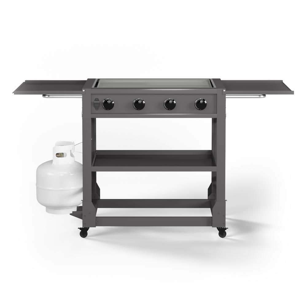 TYTUS Fresno 4-Burner Stainless Steel Propane Hibachi Griddle