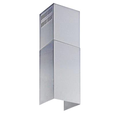 Stainless Steel Chimney Extension (up to 11 ft. Ceiling) for Wall Mount Range Hood