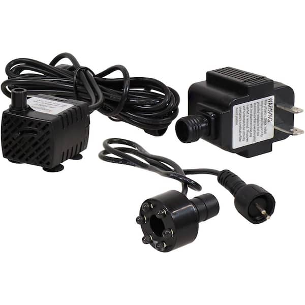 Yuanhua Low Volt Fountain Pump with LED Light, Fountain Pump