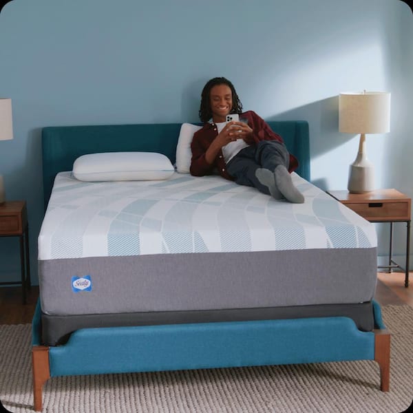 Sealy Dreamlife 14 in. Twin XL Soft Gel Memory Foam Tight Top Bed