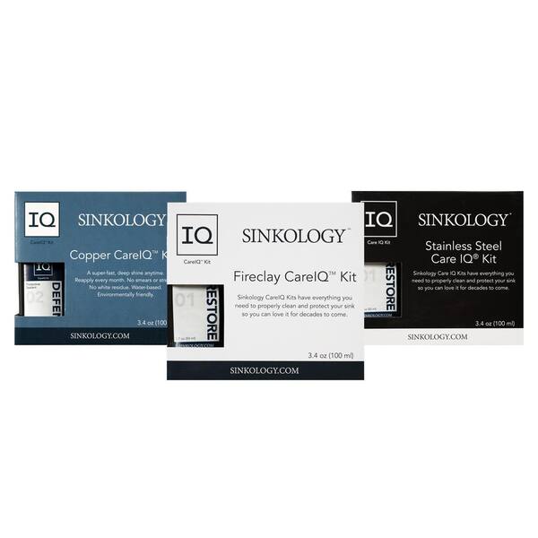 SINKOLOGY SinkSense Stainless Steel Care IQ Kit