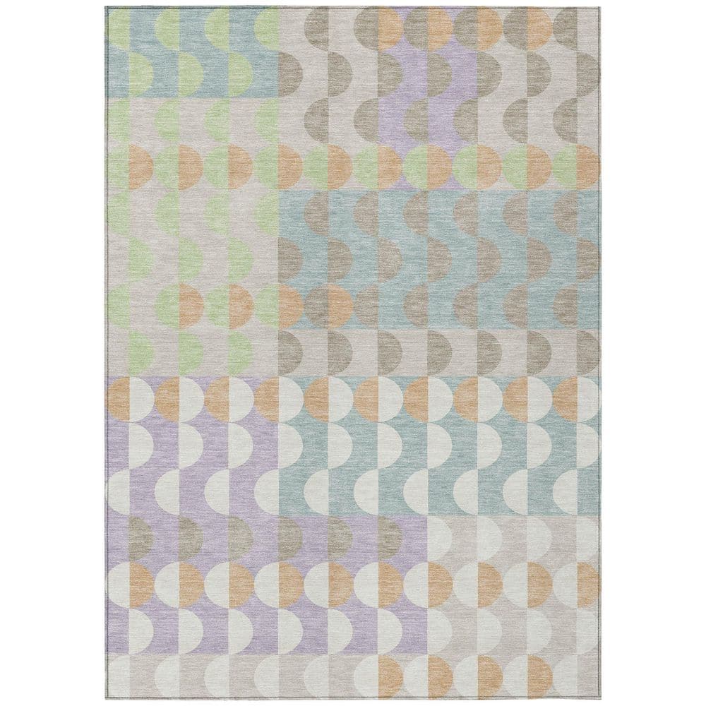 Chantille Machine Washable Indoor/Outdoor Abstract ACN2816 Linen 10 ft. x 14 ft. Area Rug price history on PriceWatchPro