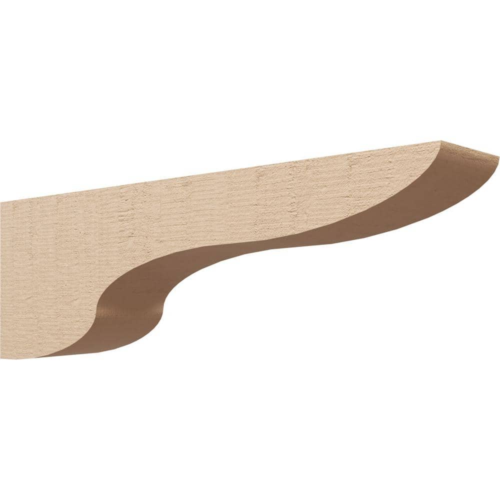 5 in. x 10 in. x 30 in. Thin Carmel Rough Cedar Woodgrain TimberThane Corbel, Primed Tan price history on PriceWatchPro