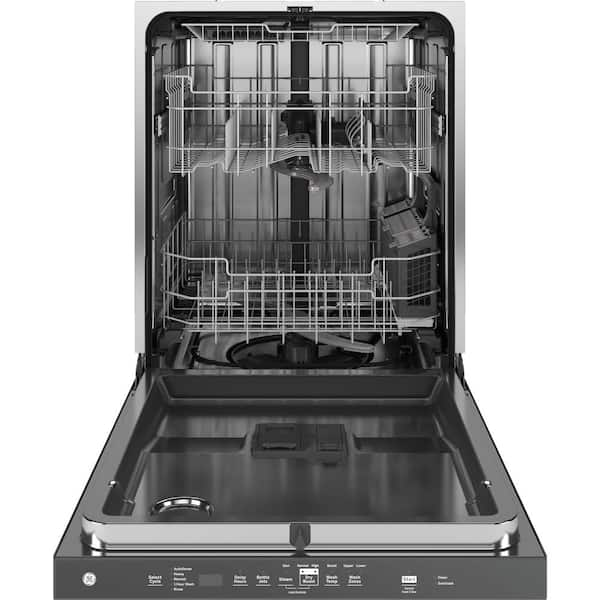 GE 24 in. Fingerprint Resistant Stainless Top Control Built-In Tall Tub  Dishwasher with 3rd Rack, Bottle Jets, 45 dBA GDP670SYVFS - The Home Depot