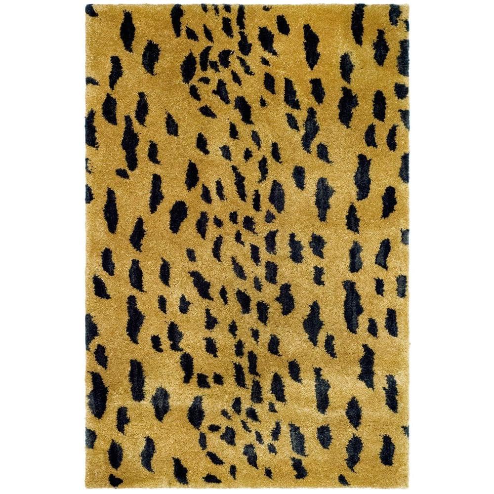 SAFAVIEH Soho Beige/Brown 2 ft. x 3 ft. Animal Print Area Rug SOH721A2 The Home Depot