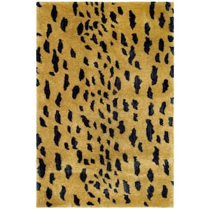Soho Beige/Brown Doormat 2 ft. x 3 ft. Animal Print Area Rug
