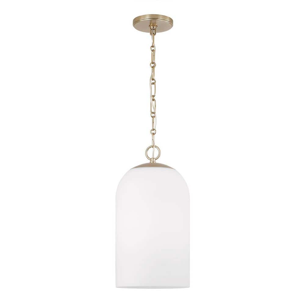 Capital Lighting Fixture Company Cleo 100-Watt 1-Light Matte Brass