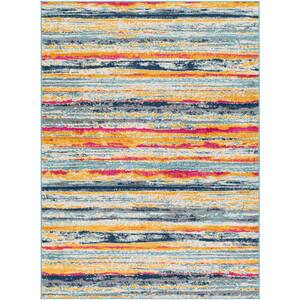 Artistic Weavers Angel Blue 9 ft. x 12 ft. 3 in. Striped Area Rug 