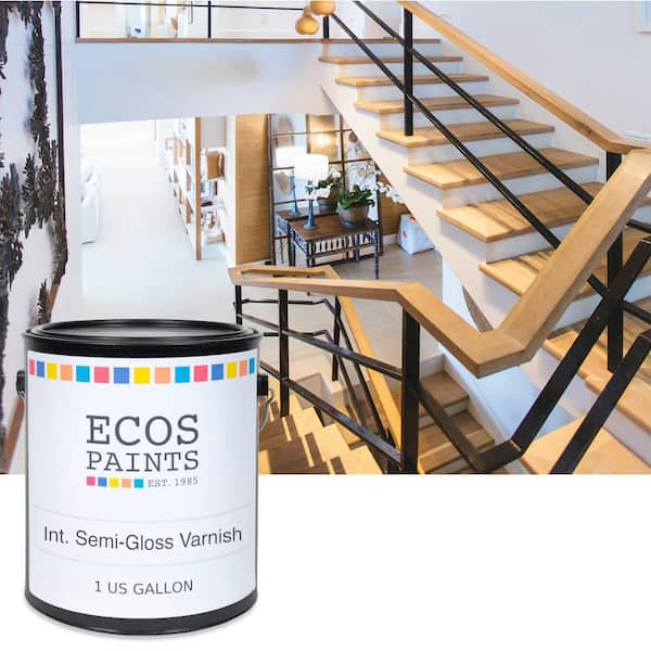 Unbranded 1 gal. ECOS Woodshield Semi-Gloss Varnish