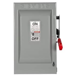 Heavy Duty 60 Amp 600-Volt 3-Pole Indoor Non-Fusible Safety Switch