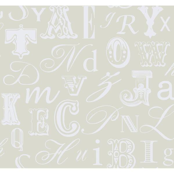 York Wallcoverings Word Play Wallpaper