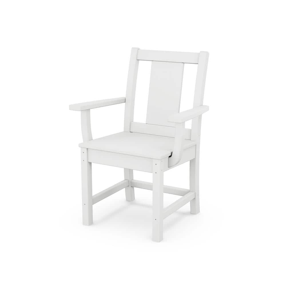 Prairie Dining Arm Chair in White -  POLYWOOD, TLD260WH