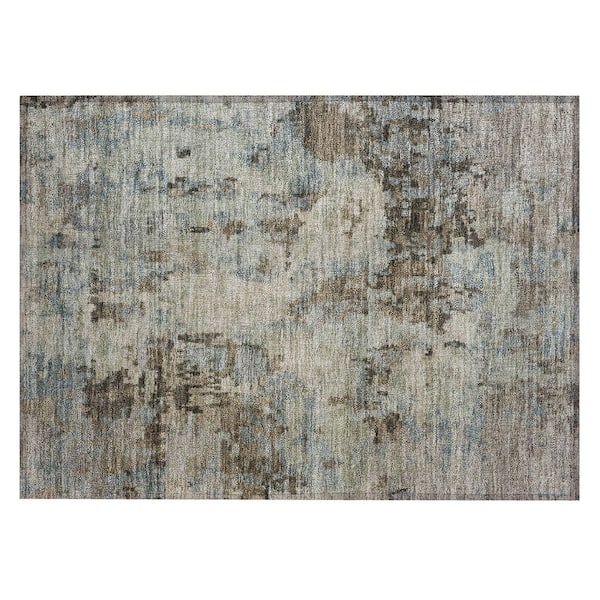 Chantille Machine Washable Indoor/Outdoor Abstract ACN2360 Beige 2 ft. x 3 ft. Accent Rug