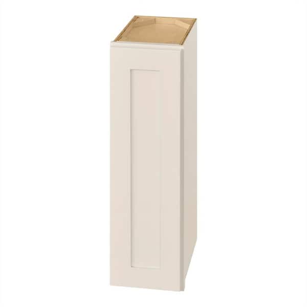Hampton Bay Avondale 9 in. W x 12 in. D x 30 in. H Ready to Assemble Plywood Shaker Wall Kitchen Cabinet in Antique White