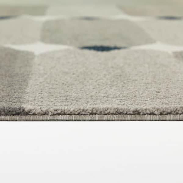Barlow Dark Grey/Light Grey 5 ft. x 7 ft. Area Rug