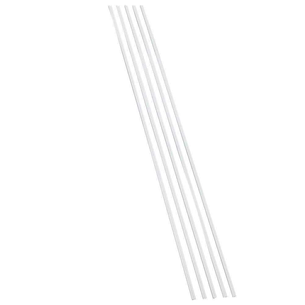 PALISADE Dusty Pearl 94 in. Vinyl Backsplash Accessory J Trim(5