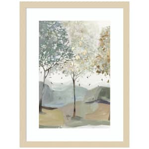 "Breezy Landscape Trees III "by Allison Pearce 1-Piece Wood Framed Giclee Nature Art Print 21 in. x 16 in.