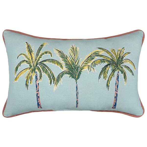 Seabreeze Lumbar Outdoor Throw Pillow (Set of 2)