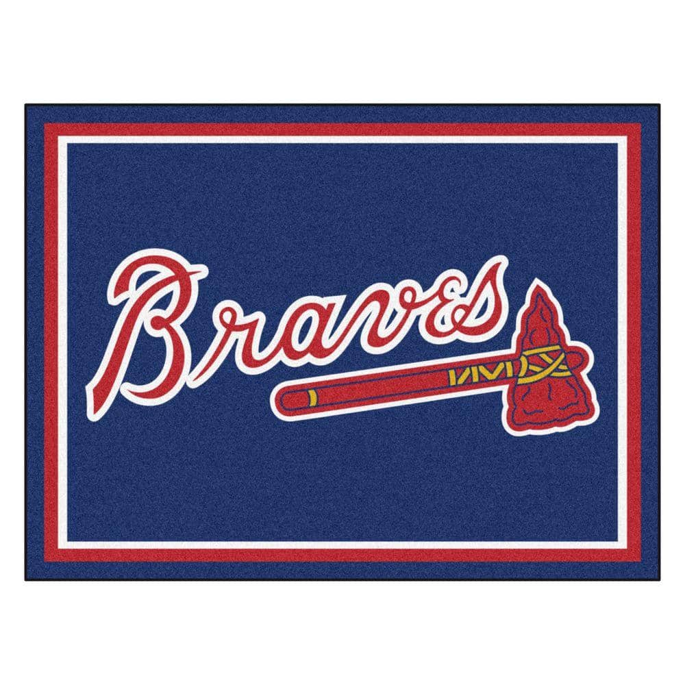  MLB - Atlanta Braves 8ft. x 10 ft. Plush Area Rug : Sports &  Outdoors