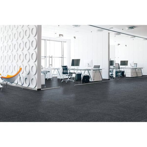 Mohawk Home & Office Bistro Latest Style Textured Carpet Sample (Interior)