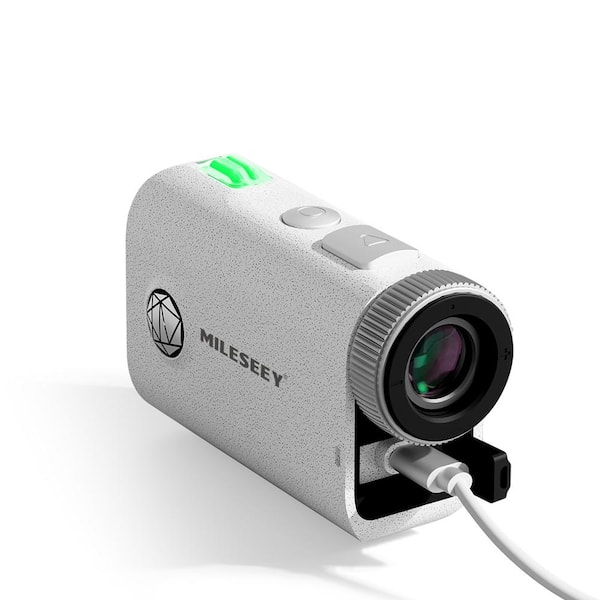 Wildaven White All Weather Golf Rangefinder with IP65 Waterproof
