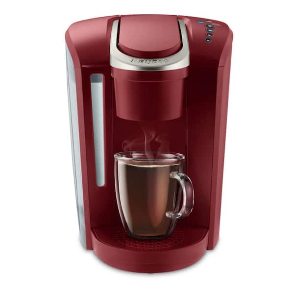 Instant Solo 2-In-1 Single Serve Coffee Maker For Ground Coffee Or K-Cup  Pods With 3 Brew Sizes, Maroon Red